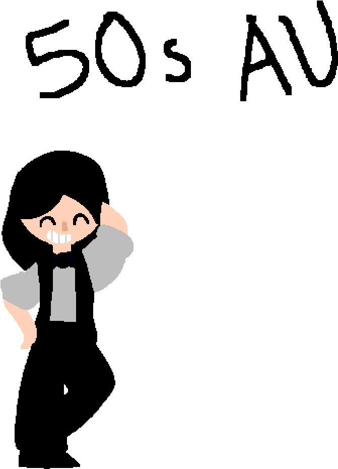 Draw Yourself How You Would Look Like In The 50s - User (1000x1000), Png Download