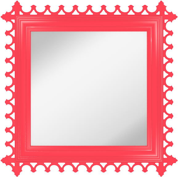 Newport Square Mirror - Oomph Newport Square Mirror Msnp (1000x1000), Png Download