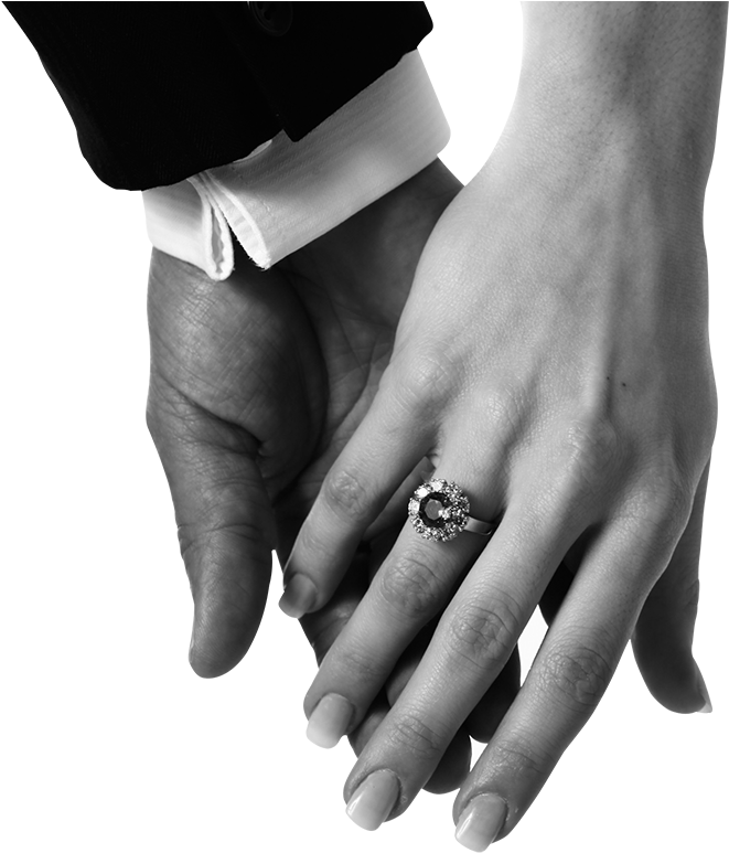 Aros De Matrimonio - Holding Hands (931x855), Png Download