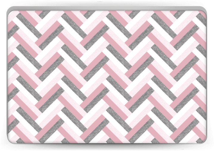 Pink White Grey Pattern - Computer (800x533), Png Download