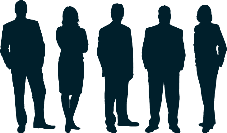 Trabajadores - Silhouette Information Technology (730x428), Png Download