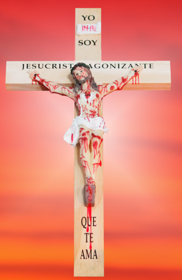 Pasion De Jesus, Eclesiastico, Videntes, Tercero, Jesucristo, - Crucifijo De Jesucristo Agonizante (372x574), Png Download