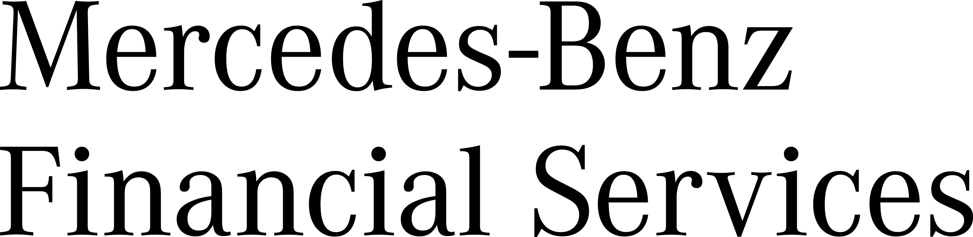 Day Of Service Sponsors - Mercedes Benz Financial Services Usa Llc Logo (3151x768), Png Download