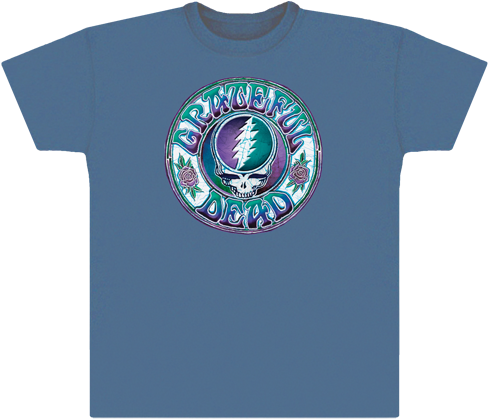 Grateful Dead T Shirt Batik Syf - Grateful Dead - Syf Batik Style Sticker (500x437), Png Download