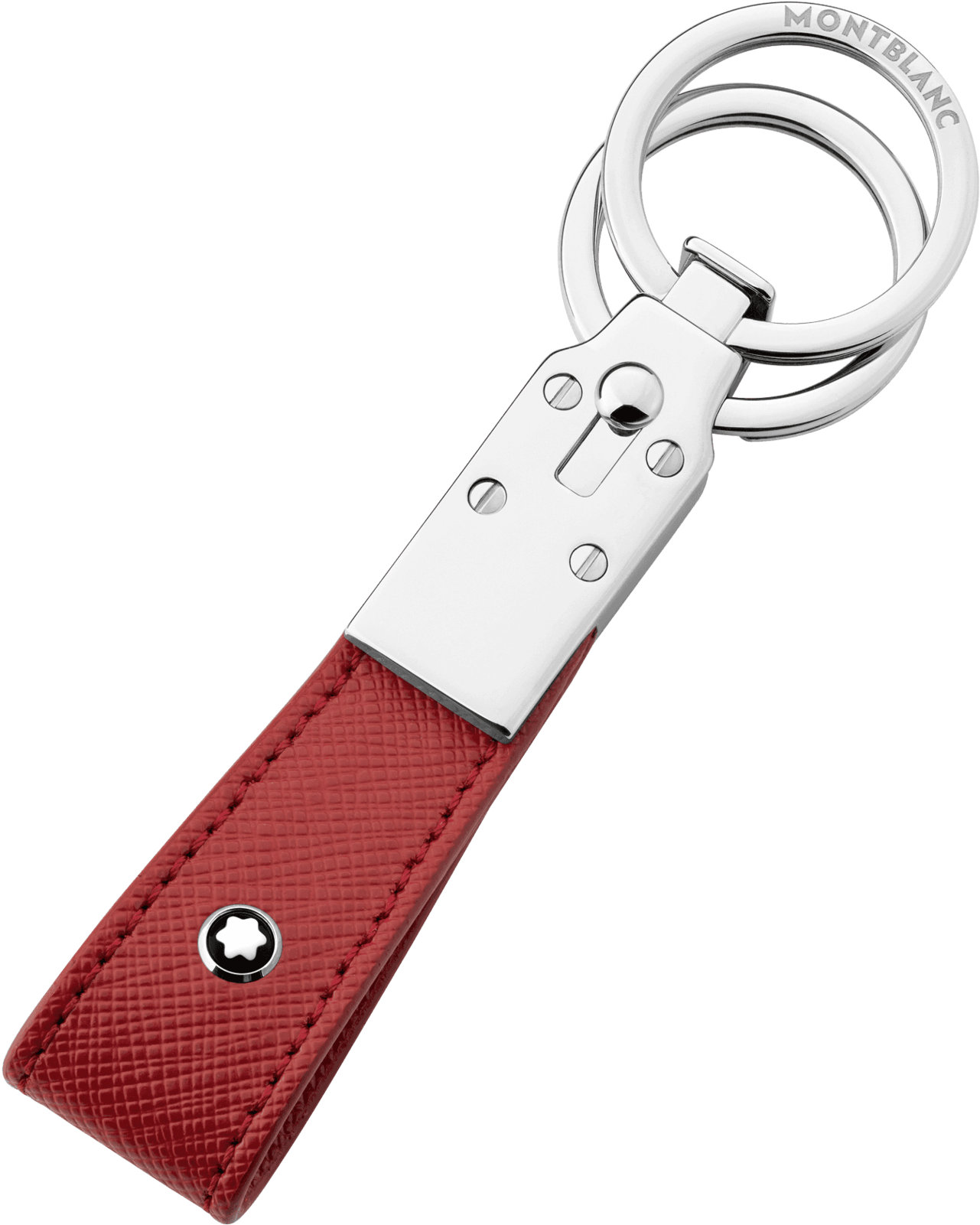 Montblanc Sartorial Indigo Leather Keyfob 114629 (1600x1600), Png Download