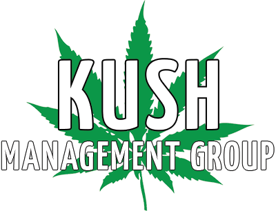 Kush Management Group - Pot Leaf (400x306), Png Download