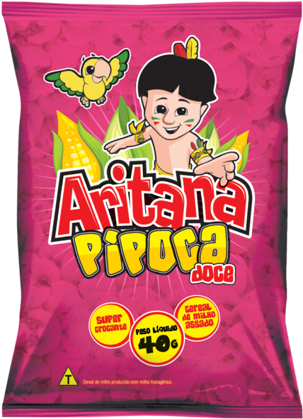 Aritana Pipocas 40g - Aritana (1000x1000), Png Download