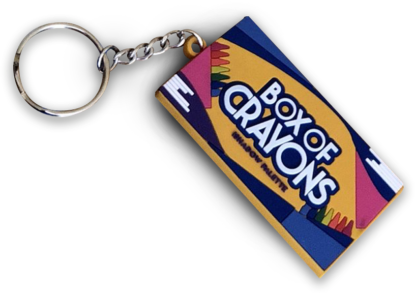 Box Of Crayons Keychain - Keychain (1200x1200), Png Download