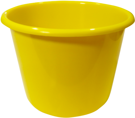 Balde De Pipoca 1,5l Amarelo - Popcorn (500x463), Png Download