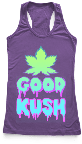 Good Kush Racerback - Bachelorette Tank Tops (484x484), Png Download