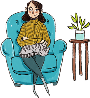 Get A Fresh Outlook - Sitting (640x350), Png Download