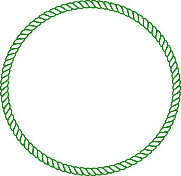 How To Set Use Ropegreen Clipart Frame Rope Circle Png Free