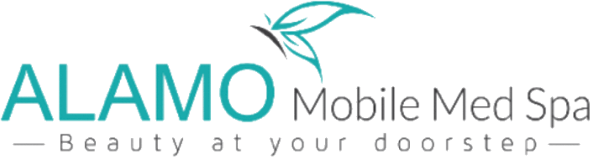 Logo Logo Stick - Alamo Mobile Med Spa -beauty At Your Doorstep (1500x714), Png Download