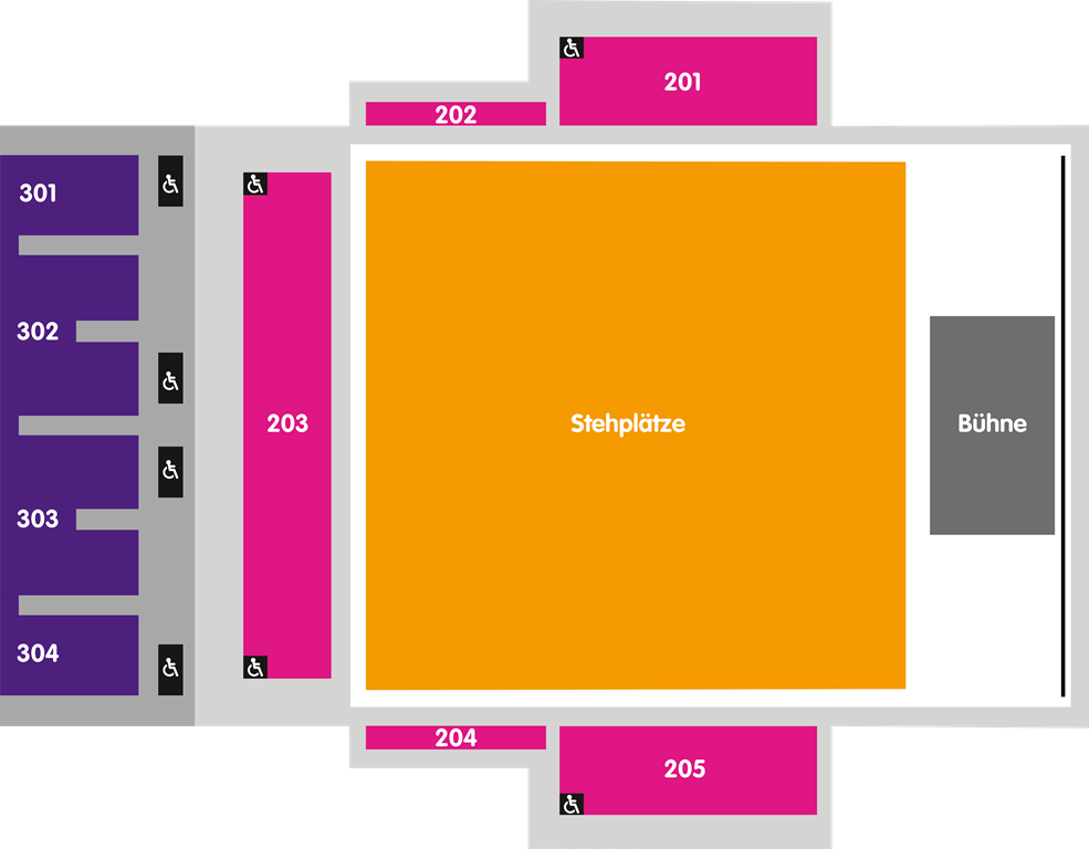 Seating Premium Seats - Verti Music Hall Berlin Saalplan (985x768), Png Download