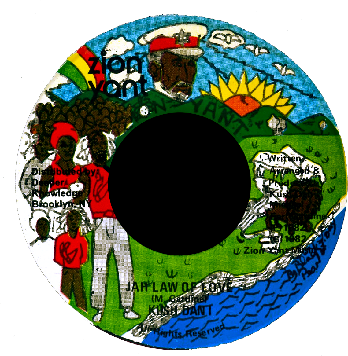 Image Of Kush Dan I - Circle (1197x1196), Png Download