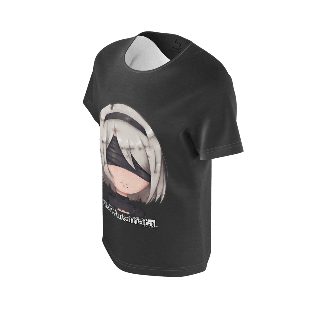 Automata 2b Girl's T-shirt - Nier: Automata (1024x1024), Png Download