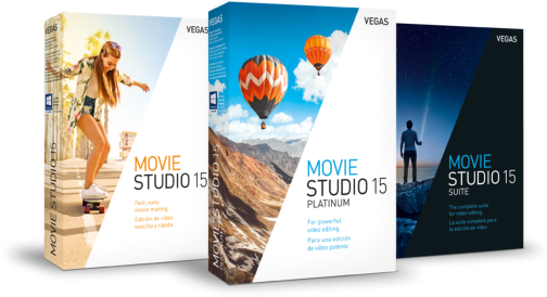 Vegas Movie Studio - Magix Vegas Movie Studio 14 Platinum (600x314), Png Download