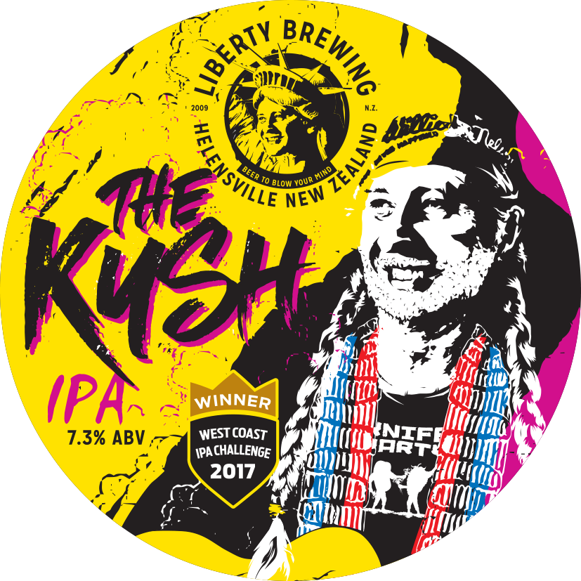 The Kush Liberty Brewing Co Ipa West Coast - India Pale Ale (827x827), Png Download