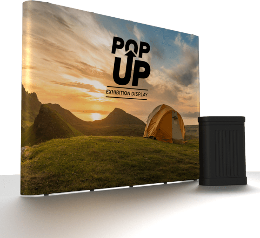 Artwork Templates - Exhibition Pop Up Display (1000x1000), Png Download