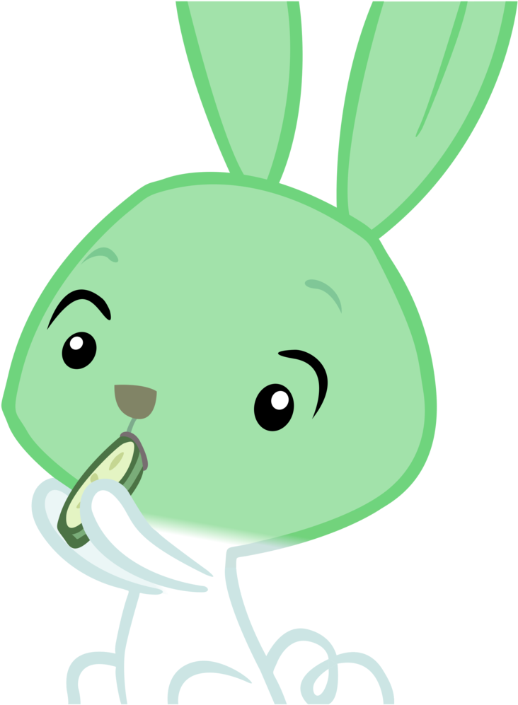 Angel Bunny, Artist - Pony Fluttershy Sick (761x1024), Png Download