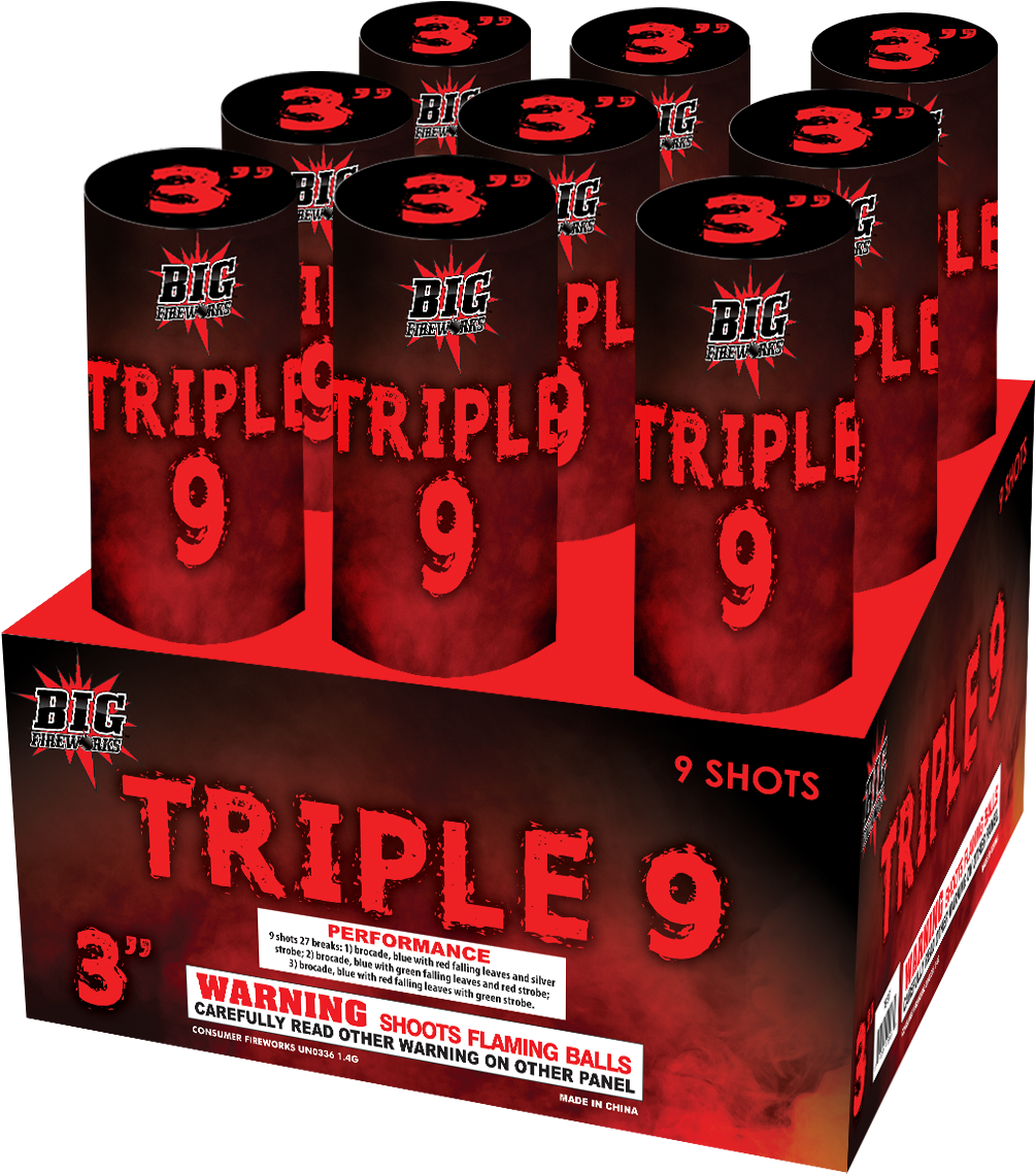 Triple 9 (1667x1250), Png Download