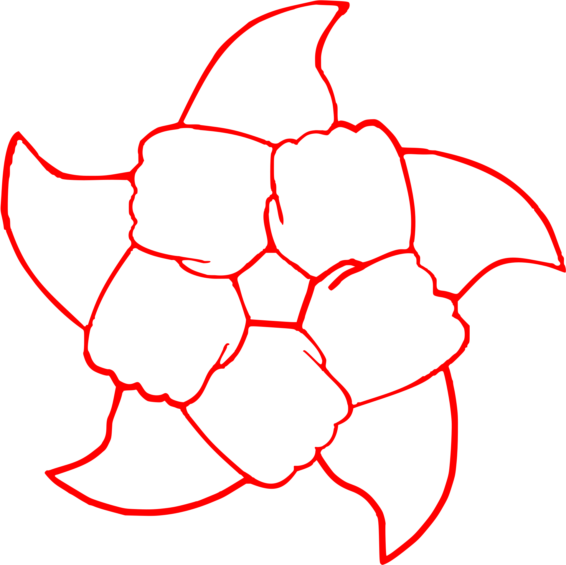 This Free Icons Png Design Of Hk People Outline Rotating (2400x2400), Png Download