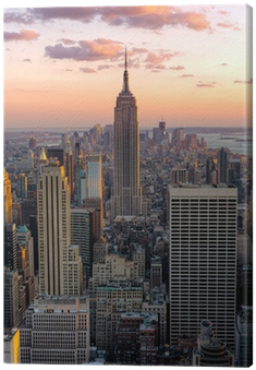 New York Empire State Building Canvas Print • Pixers® - Empire State Building (400x400), Png Download