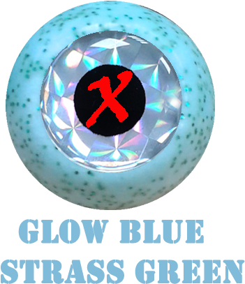 Bottom Eyes Slim Glow Strass - Crashing Rule #1 Rectangle Magnet (500x500), Png Download