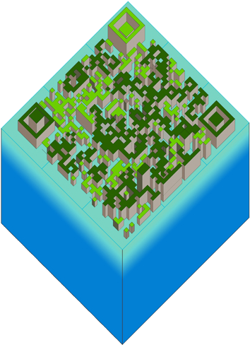 Axo Drawing (500x536), Png Download