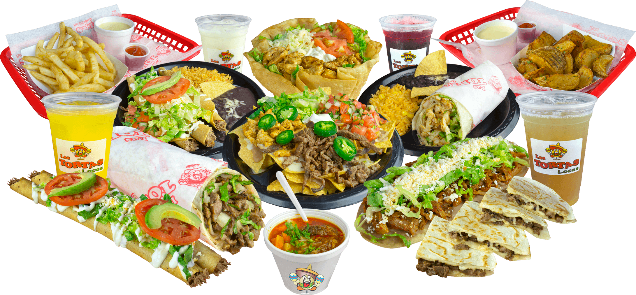 Menu - Fast Food (2182x1012), Png Download