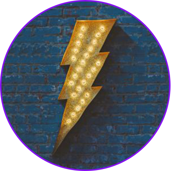 Glam Rock (350x349), Png Download