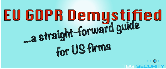 Eu Gdpr Demystified - Information Security (544x228), Png Download