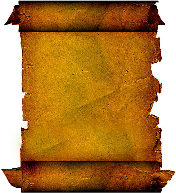 Pergaminhos Em Imagens Png - Molduras De Pergaminho Para Cartao (579x650), Png Download