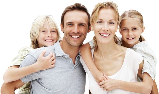 A Internet Na Velocidade Da Luz - Imagem De Familia Feliz Png (656x375), Png Download
