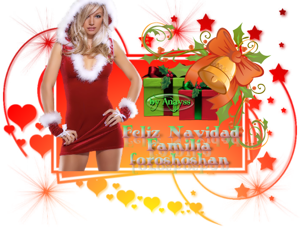 Feliz Navidad ,se Regala Amor Ahora Y Siempre Besitos - Christmas Party Girl Cosplay Halloween Costume Dress (598x452), Png Download