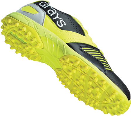 Grays Hockey Gx550 Yellow-black Display - Grays 2016 Gx5500 Shoes (450x450), Png Download