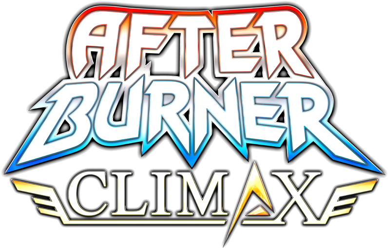 Sega - After Burner Climax Logo (799x526), Png Download
