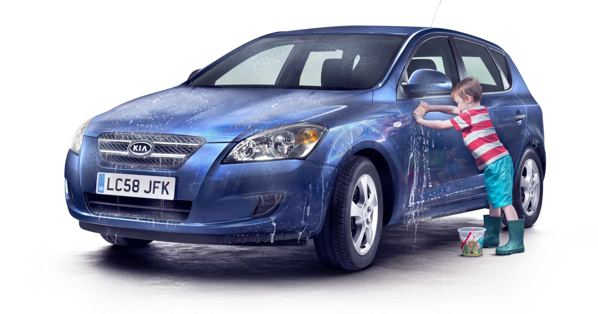 Image Created In Photoshop For Auto Trader Fy16 Marketing - Car (2000x1052), Png Download