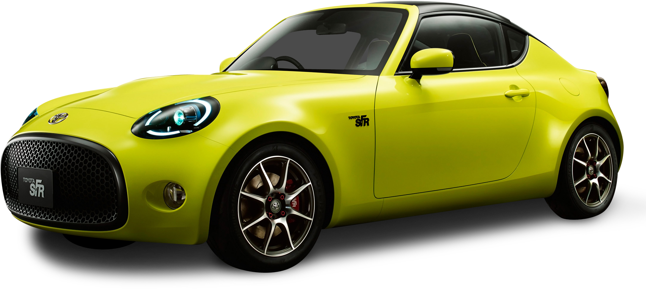Green Toyota S Fr Car Png Image - Toyota Sfr Sports 800 (2250x1114), Png Download