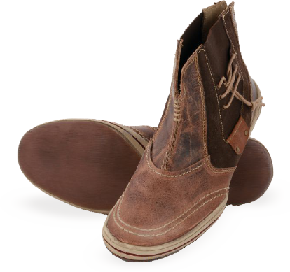 Chelsea Boots For Men - Leather Shoes Transparent (414x389), Png Download