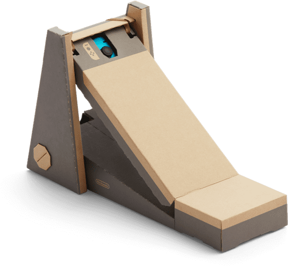 Mario Kart 8 Deluxe - Nintendo Switch Labo Vehicle Kit (600x545), Png Download