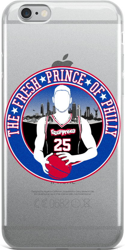 Simmons "the Fresh Prince Of Philly" Iphone Case - Iphone 6s (1000x1000), Png Download