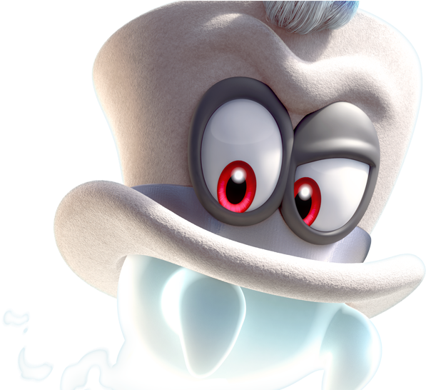 Hay Grandes Amistades En La Vida Y La De Mario Y Cappy - Cappy Super Mario Odyssey (1280x545), Png Download