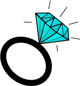 Diamond Clipart Small Diamond - Clip Art (600x376), Png Download