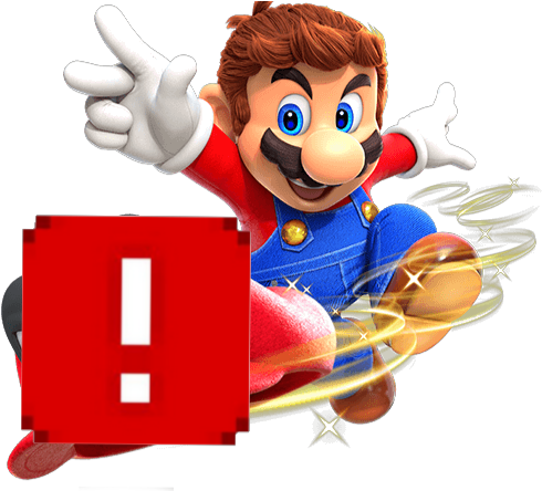 Lien Direct, - Nintendo Super Mario Odyssey (591x443), Png Download