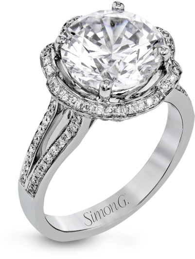 Engagement Ring Mounting - Engagement Ring (600x600), Png Download