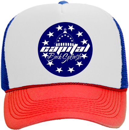 Mesh Trucker Hat 32-467 - Label (433x433), Png Download