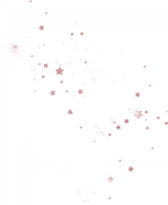 Glitter Stars Deco - Picmix (327x400), Png Download