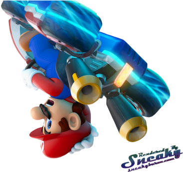 Mario Cart 8 - Mario Kart 8 Render (400x347), Png Download