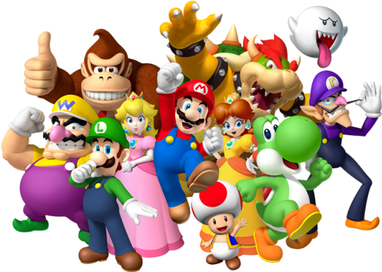 Ci16 Parentssection Introductiontonintendo Nintendocharacters - Super Mario Bros Nintendo Video Gaming Poster 36x24 (950x382), Png Download